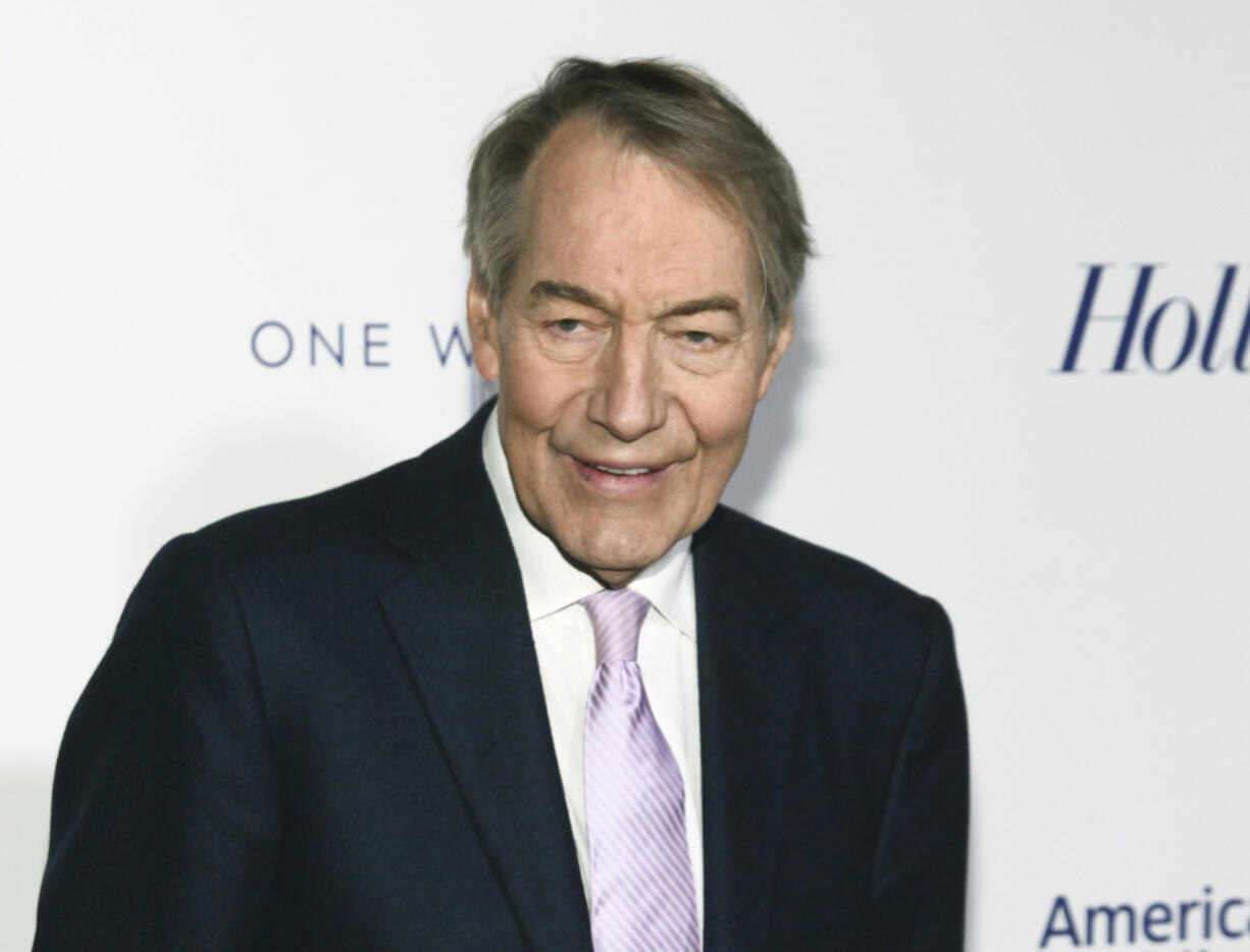 FILE - Charlie Rose attends The Hollywood Reporter&#039;s 35 Most Powerful People in Media party in New York, April 13, 2017.