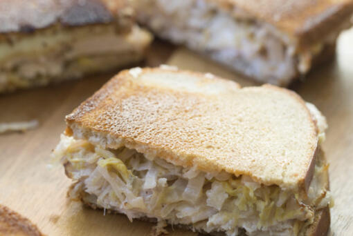 Turkey Reuben Sandwiches.