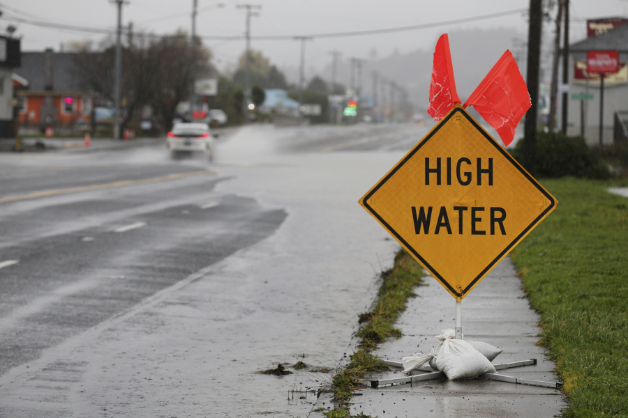 A bomb cyclone is expected to hit the Northwest this week with urban flooding a distinct possibility (Dave Killen/The Oregonian via AP/Files)