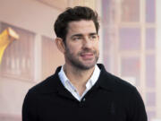 FILE - Director John Krasinski poses for photographers upon arrival at the UK Premiere of the film &lsquo;IF&rsquo; in London, May 7, 2024.