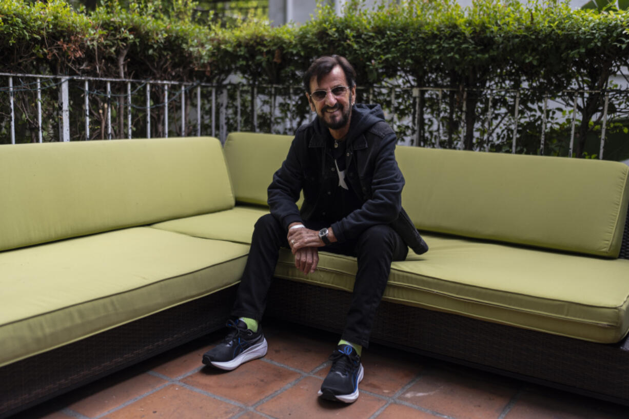 Ringo Starr sits Oct. 17 in West Hollywood, Calif. (Jae C.