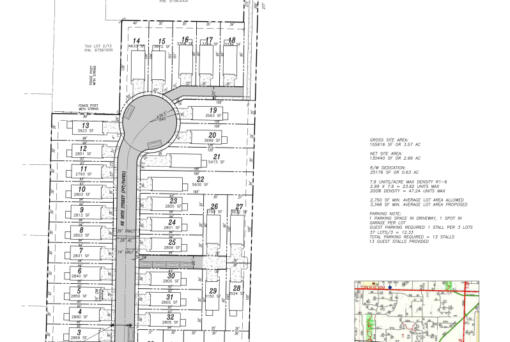 Vancouver-based real estate developer Provision Group proposed a 37-lot single-family housing development just south of Northeast 88th Street in Northeast Hazel Dell.