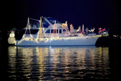 The Christmas Ships parade will ply the Columbia and Willamette rivers this month.