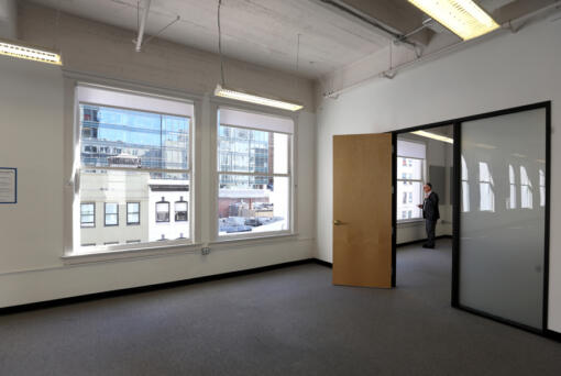 An office sits vacant on Oct. 27, 2022, in San Francisco, California.