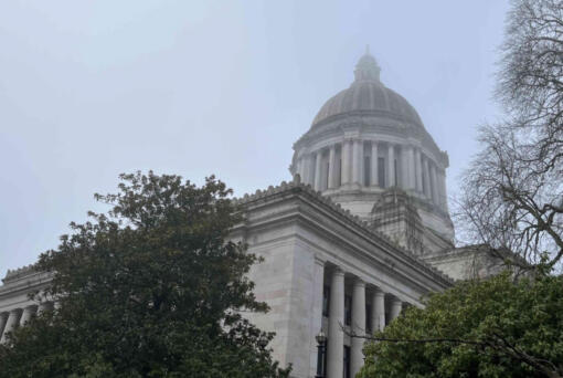 The Washington state Capitol building in Olympia, on Feb. 7, 2024.