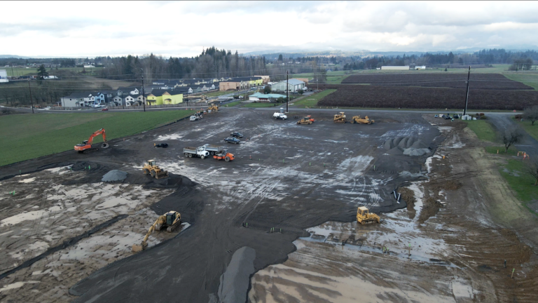 The site of the proposed new elementary school located at 7025 N. 10th Street in Ridgefield.