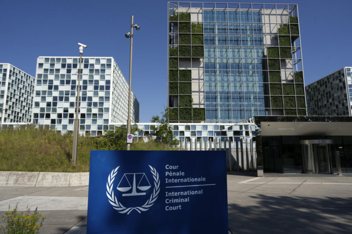 FILE - Exterior of the International Criminal Court in The Hague, Netherlands, Wednesday, June 26, 2024.