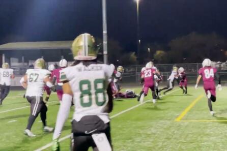 Highlights: Evergreen football tops Prairie 36-7 video